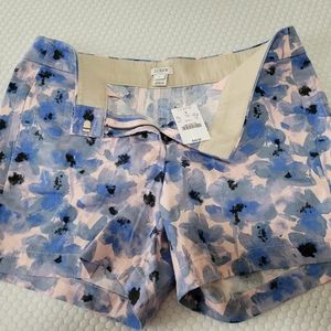 JCrew ladies floral shorts
